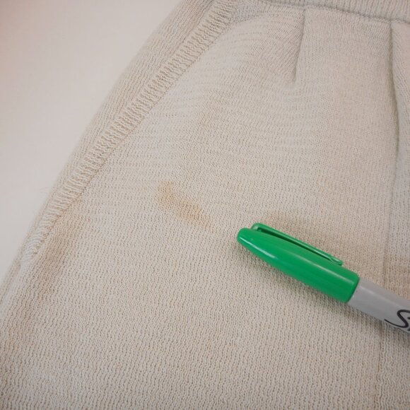 Free People Beach Pants Women's size M Freya Sweater Knit Relaxed Linen Blend - Picture 12 of 16